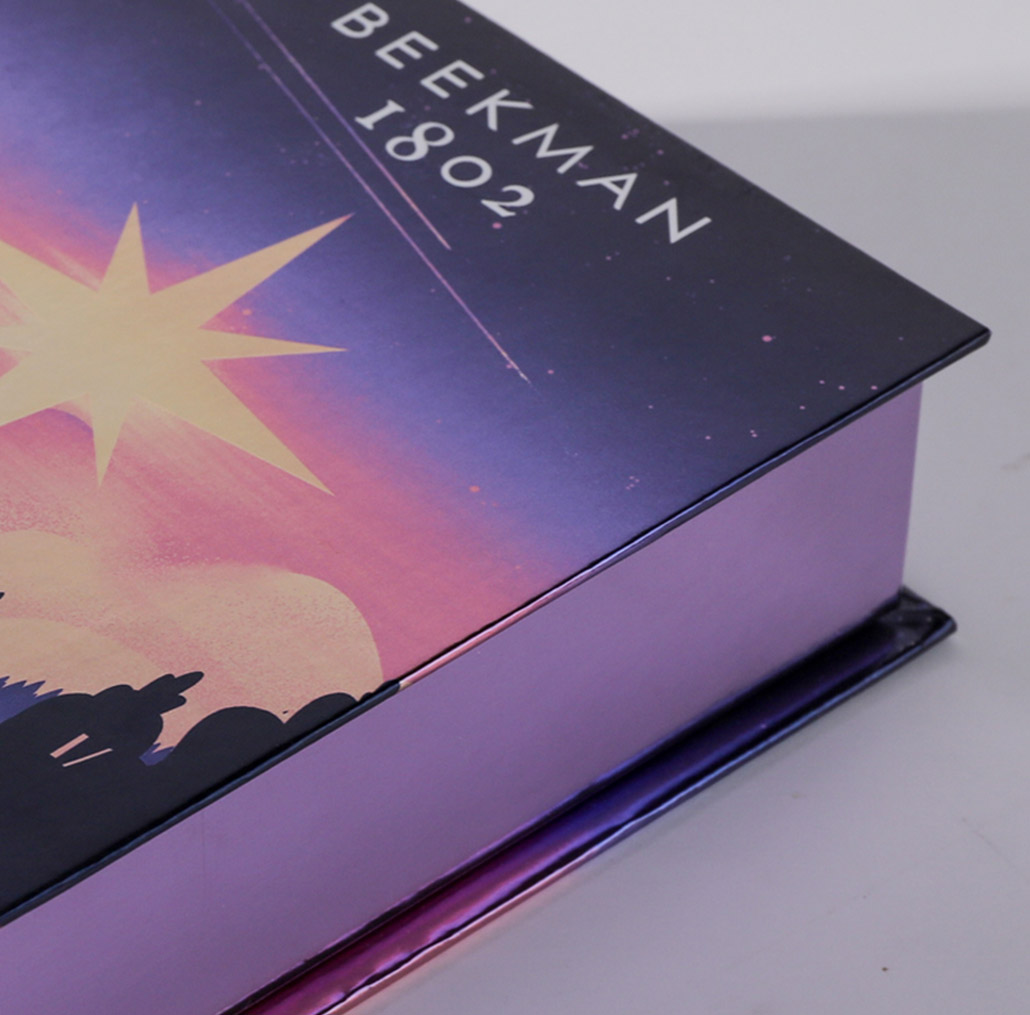 Gift Box with UV Printing on Metallic Paper